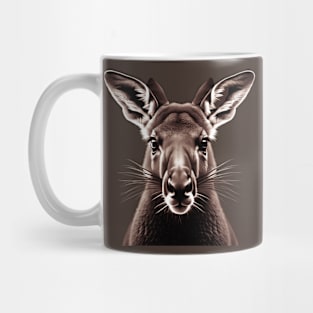 Kangaroo face Mug